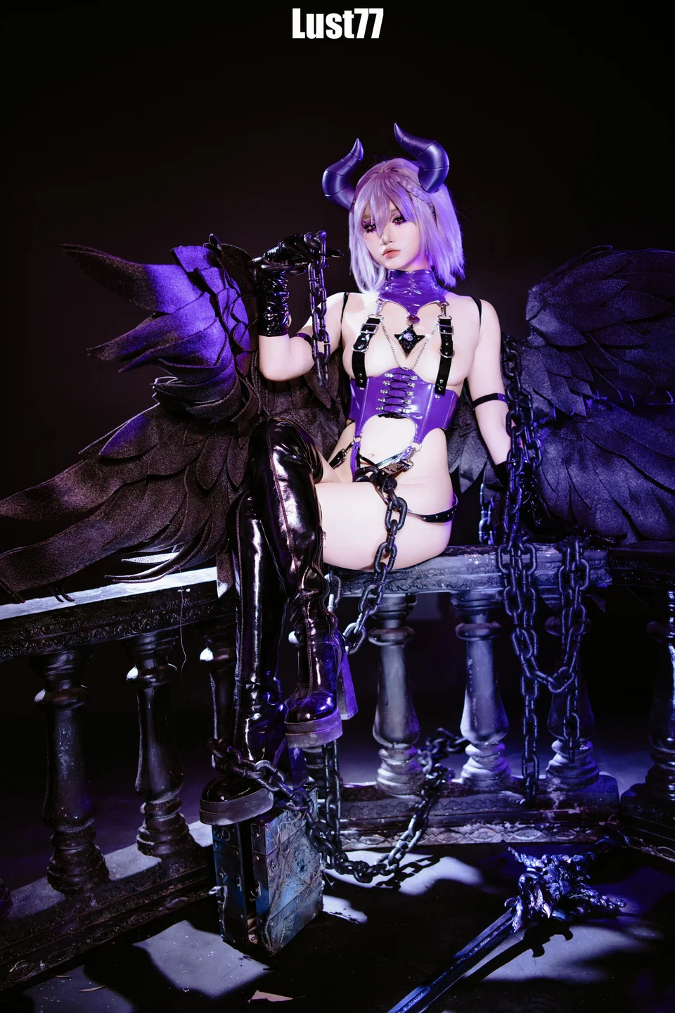 柒柒要乖哦 - No.084 堕天使之歌 [84P-1.33GB] tg@simisebaisi 【丝足阁】034.webp